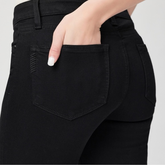 PAIGE Verdugo Ultra Skinny in Black Shadow - Picture 5 of 10